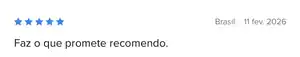 Avaliação de cliente 25