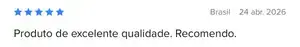 Avaliação de cliente 4