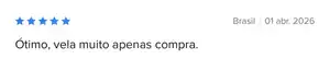 Avaliação de cliente 15