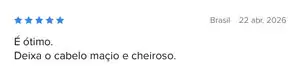 Avaliação de cliente 33