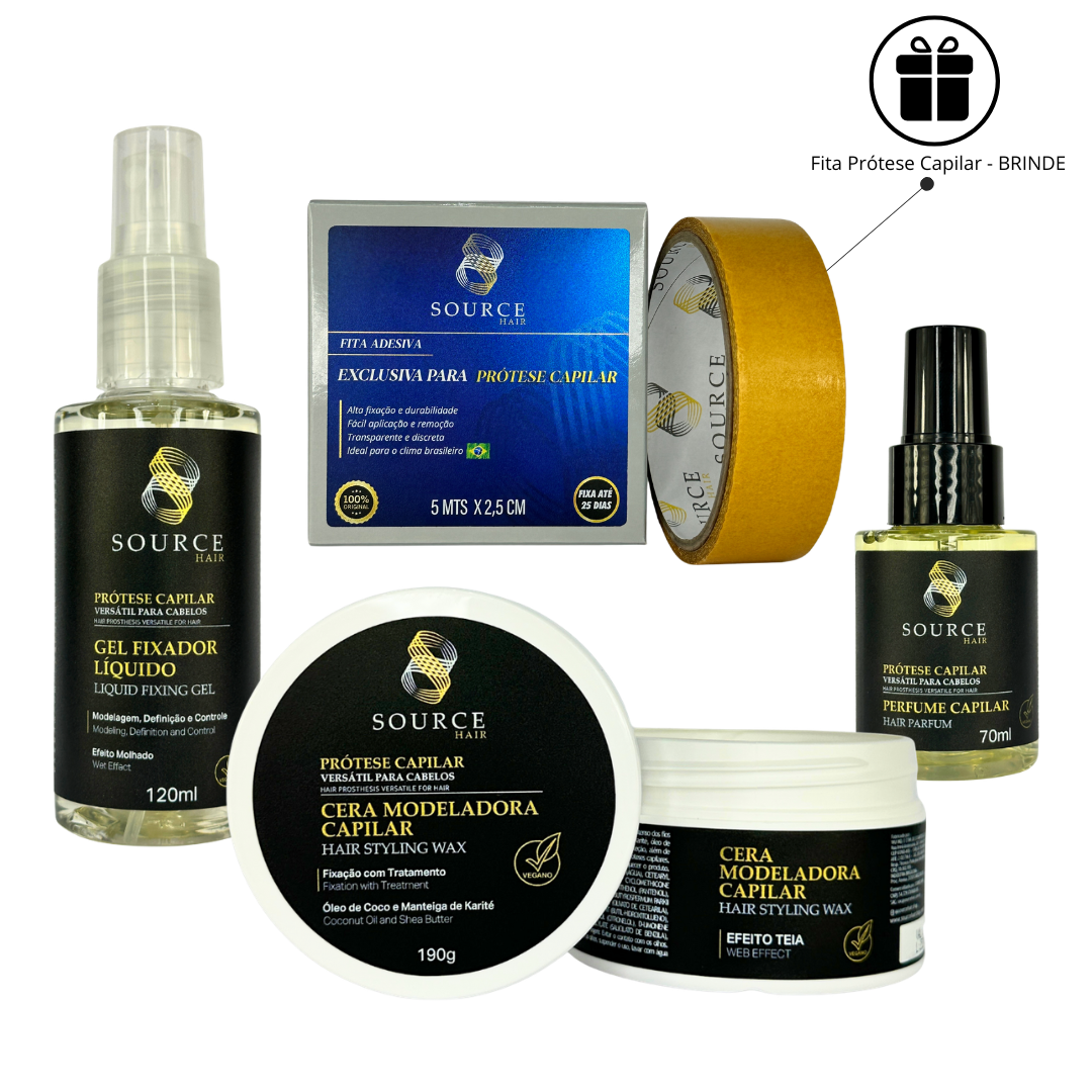 Kit Finalização Prótese Capilar (4 produtos)