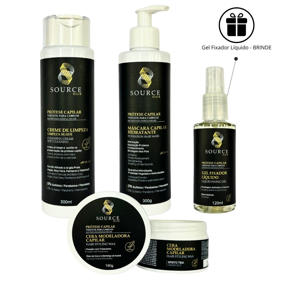 Kit Tratamento Completo Prótese Capilar (4 produtos)